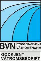 Godkjent våtromsbedrift etter Byggebransjens våtromsnorm